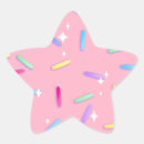 Recherche de cupcake étoiles autocollants Arc en ciel