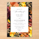 Recherche de jaune et noir mariage invitations À élégantes