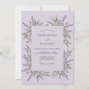 Recherche de la provence invitations Lavande