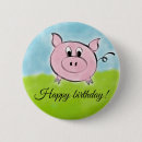 Recherche de porc rose badges Drôle