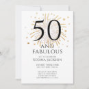 Recherche de cinquantième anniversaire invitations Cinquante et fabuleux