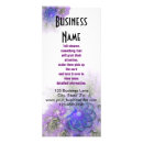 Recherche de fleurs cartes publicitaires Bleu