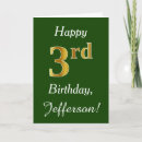 Recherche de 3ème anniversaire cartes 3 ans