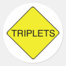Recherche de triplets ronds autocollants Jaune