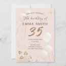 Recherche de de 35 ans anniversaire invitations Pour elle