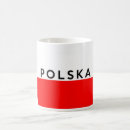 Recherche de drapeau de la pologne tasses Poli