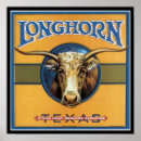 Recherche de longhorn du texas posters Ranch