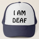 Recherche de sourd casquettes Asl