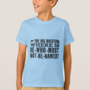 Recherche de lord voldemort tshirts Épeler