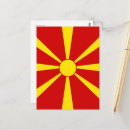 Recherche de drapeau macédoine cartes postales Macédoine du nord