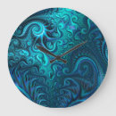 Recherche de fractale en spirale horloges Abstrait