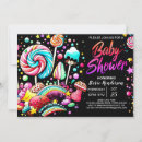 Recherche de candy baby shower invitations Sucré