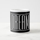 Recherche de lettrage noir tasses Noir et blanc