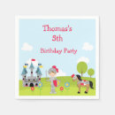 Recherche de chevalier serviettes Fête d'anniversaire