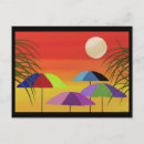 Recherche de parapluie coloré cartes postales Parapluies