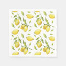 Recherche de motif vintage serviettes Citron
