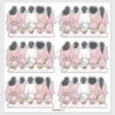 Recherche de honneur autocollants Filles