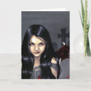 Recherche de vampires vœux cartes Imaginaire