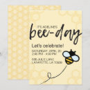 Recherche de 1st bee day invitations Bourdon