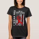 Recherche de red ribbon tshirts Coeur