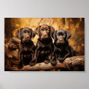 Recherche de chiot de laboratoire de chocolat posters Labrador