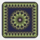 Recherche de fractal autocollants Vert