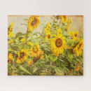 Recherche de sunflower puzzles Vintage
