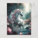 Recherche de belle licorne cartes postales Cheval
