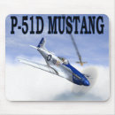 Recherche de avions guerre tapis souris Mustang