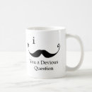 Recherche de moustaches drôles tasses Amusement