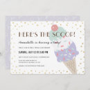 Recherche de ice cream baby shower invitations Voici le scoop