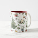 Recherche de motif de noël tasses Mignon