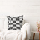 Recherche de damier noir et blanc coussins Pour eux