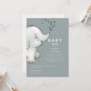 Recherche de cute elephant baby shower invitations Pour elle