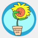 Recherche de fleur nationale autocollants Plante