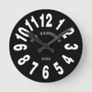 Recherche de nombres noirs horloges Minimaliste