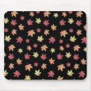 Recherche de feuille rouge tapis souris Feuillage