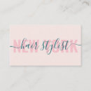 Recherche de police de calligraphie cartes visite Coiffeur