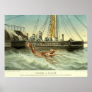 Recherche de calmar géant posters Navire
