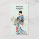 Recherche de geishas cartes visite Affaires