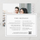 Recherche de businesscards initiaux invitations Noir et blanc