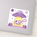 Recherche de alien mignon autocollants Vaisseau spatial