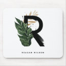 Recherche de lettre r tapis souris Monogramme