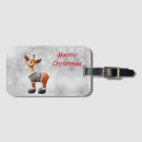 Recherche de renne bagages étiquettes Hiver