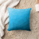 Recherche de motif triangle coussins Bleu