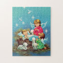 Recherche de anges vintages puzzles Rétro