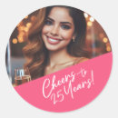 Recherche de anniversaire de 25 ans autocollants Fête d'anniversaire