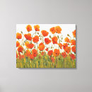 Recherche de rangée impressions sur toile Fleur