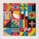Recherche de rétro affiche puzzles Illustration
