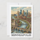 Recherche de minneapolis minnesota vœux cartes Skyline
